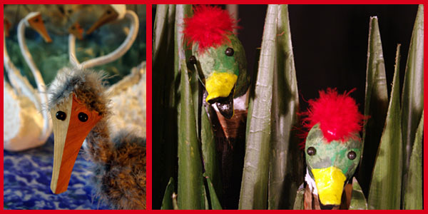 Ugly Duckling puppet show for children in Shrewsbury