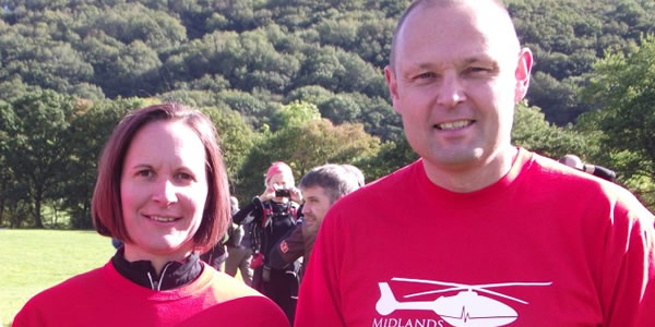 Ruth Ross Managing Director of BTS Ltd and Dave Williams Marketing Director of Henshalls Insurance Brokers