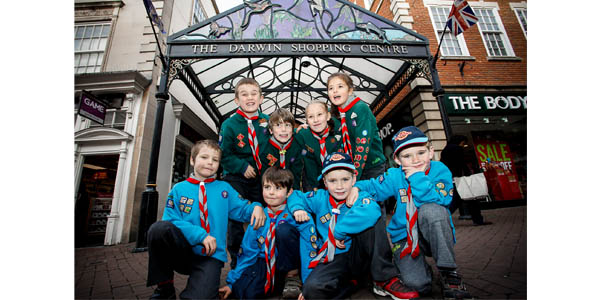 kids at shop