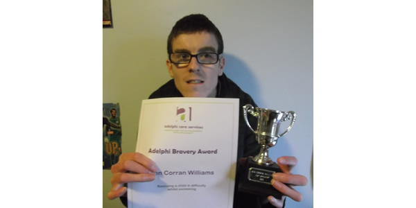 A 21-year-old Shrewsbury man wins bravery award after saving a two-year-old girl from drowning