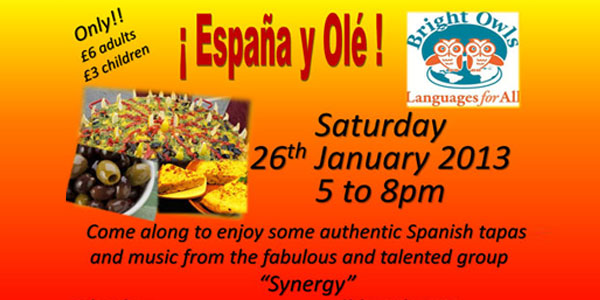 Espana Y Ole Spanish event with Bright Owls