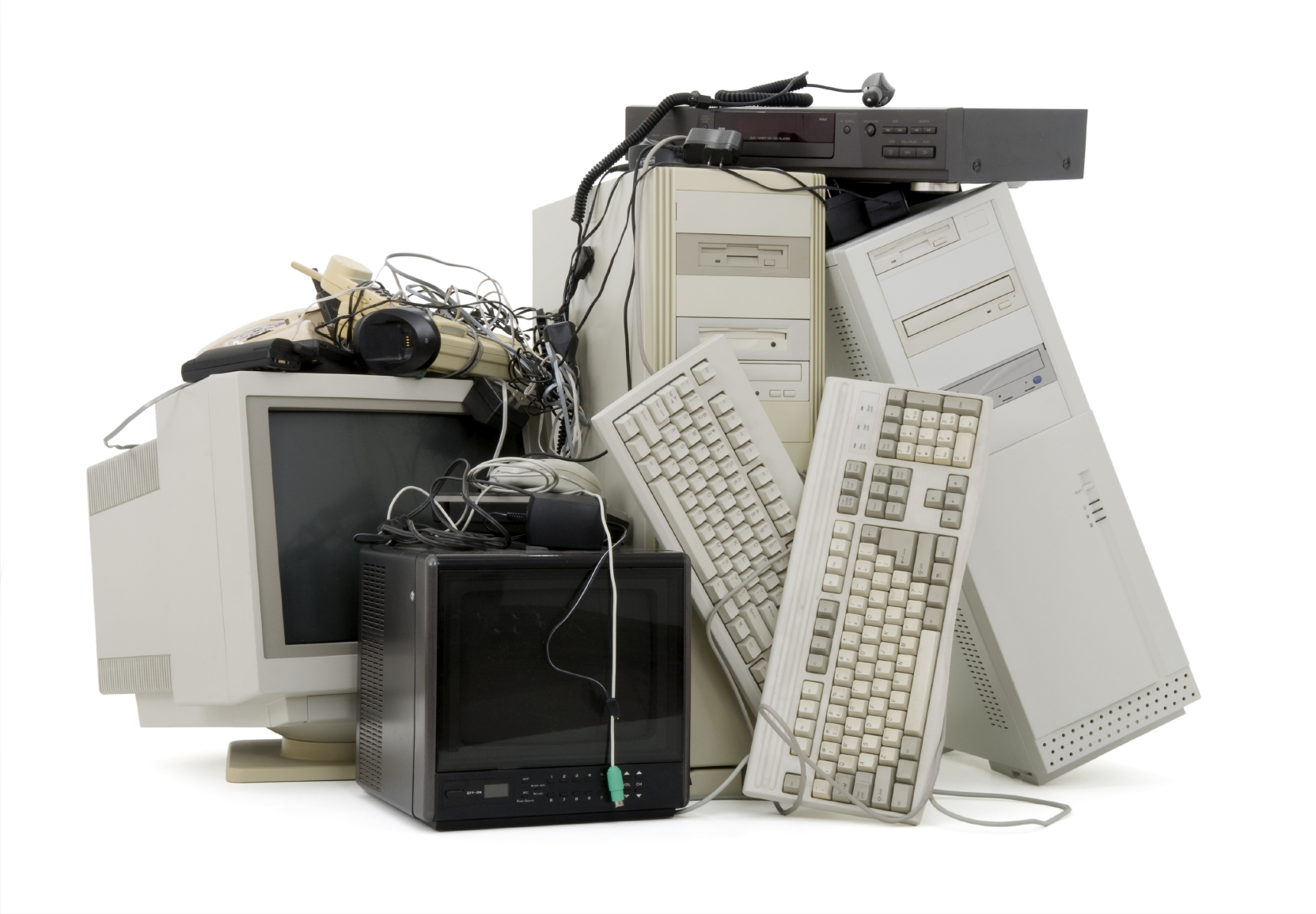 Electrical items for recycling