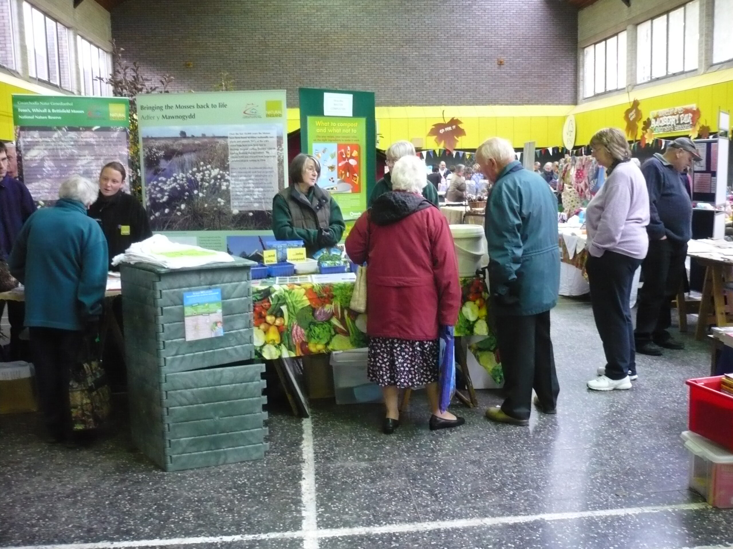 Master Composters at Whitchurch event