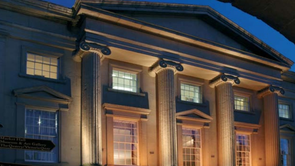Shrewsbury museum at night