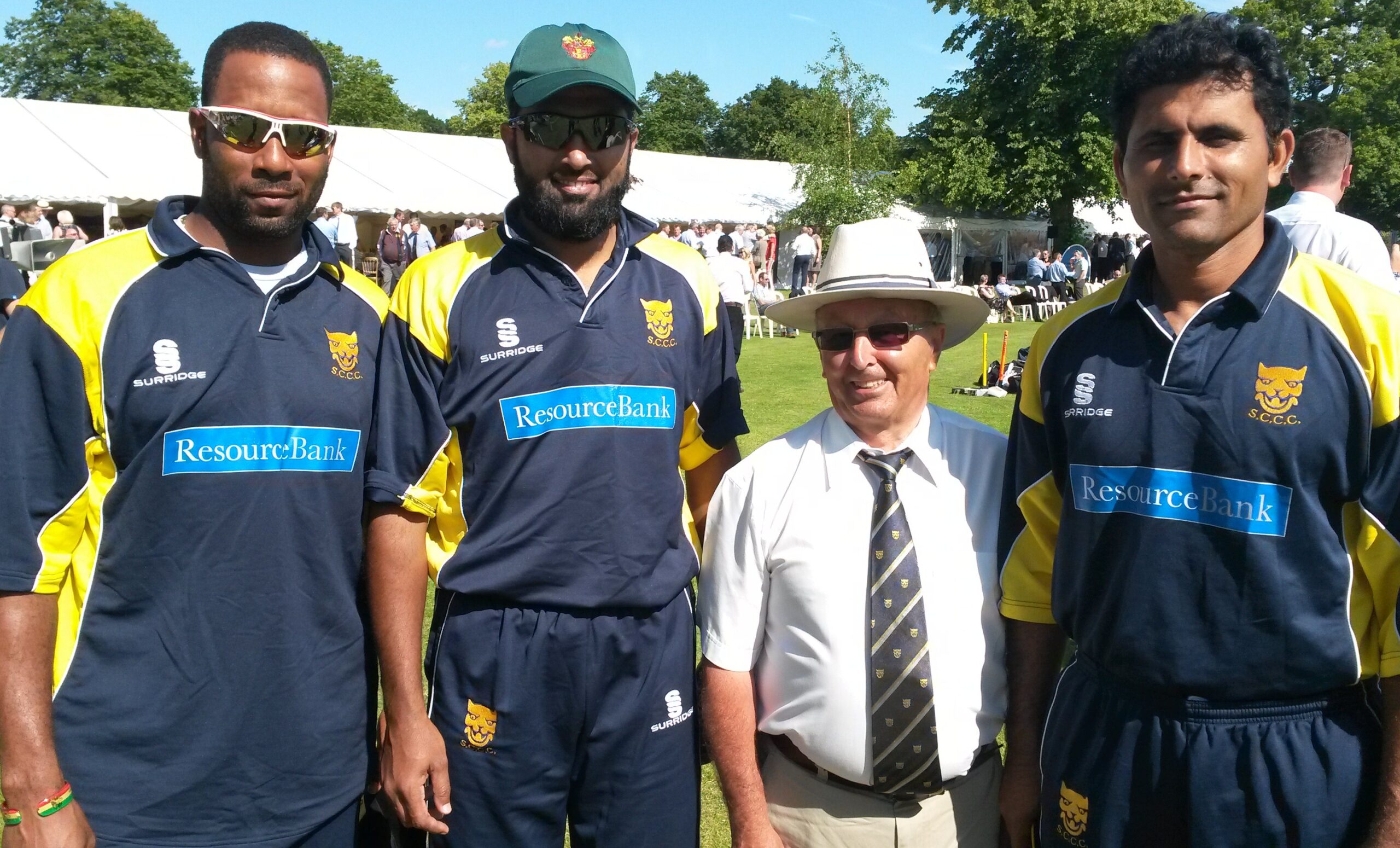 Corey Collymore, Wasim Jaffer, Brian Foxall, Abdul Razzaq