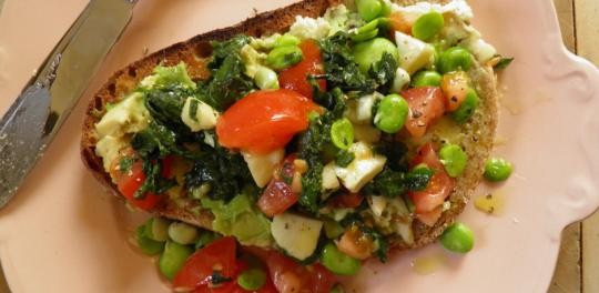Love Food Hate Waste Bruschetta Recipe