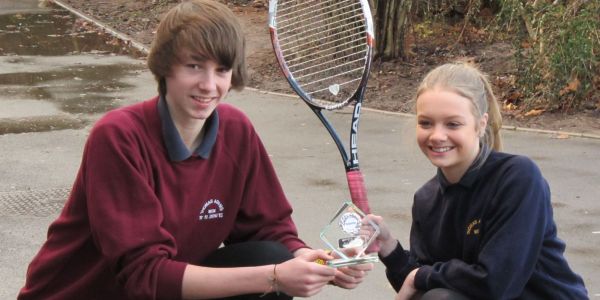 Thomas Adams School pupils represent Shropshire at UK tennis finals
