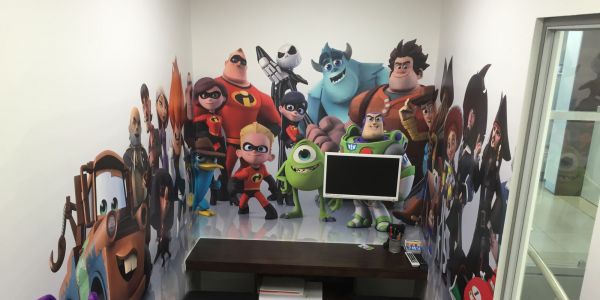 BMW's children area, created by Shropshire Design & Print