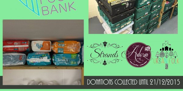 Shrewsbury Food Bank donations for Christmas