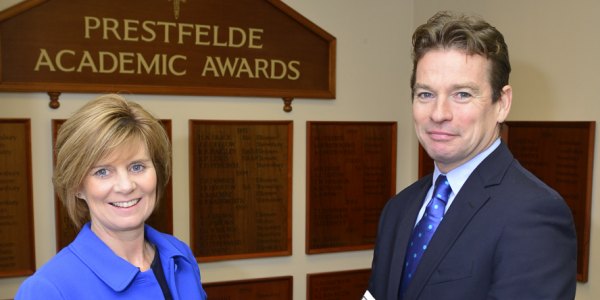 Fiona Orchard and Mark Groome