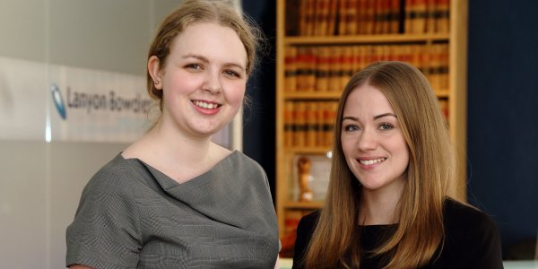 Holly Edwards and Natasha Gibbons
