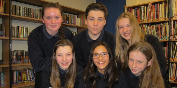 L-R back : Phillipa Greenwood, Fin Shelley, Amber Coxill L-R front: Eve Coburn, Maya Balachandran, Caitlin Hall