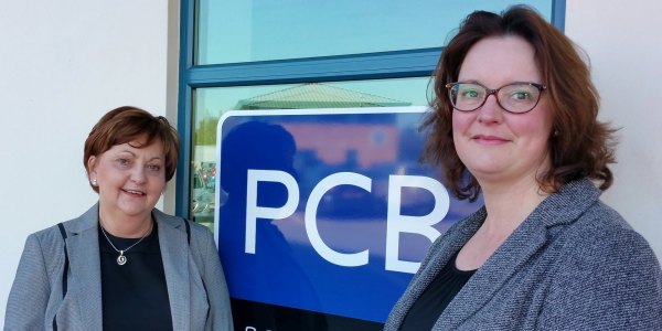 L-R Jayne Taylor and Rachael Hughes