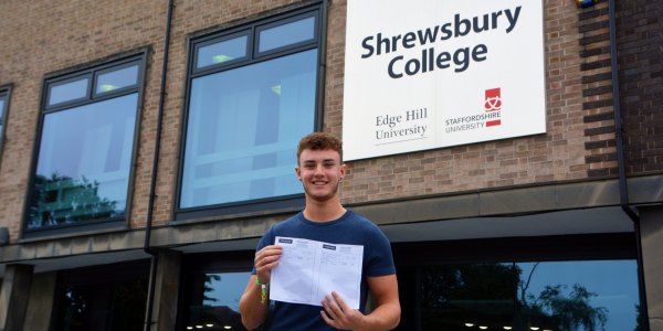 Ben Anderson - Shrewsbury College GCSE Results