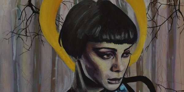 Artwork by Amy Austin for Shrewsbury College Exhibition at Ironbridge Fine Arts Gallery