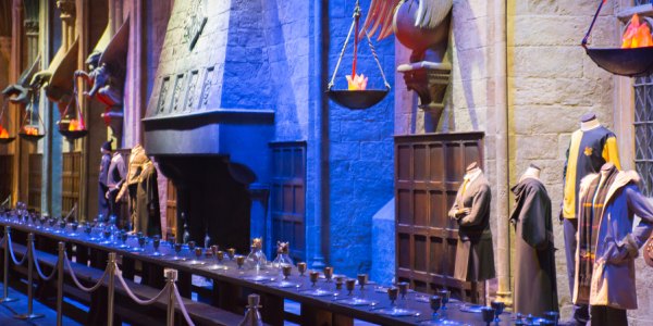 Inside Warner Bros studios at Leavesden