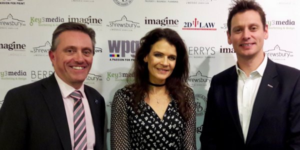 Dave Courteen, Annabel Croft and Sam Richardson