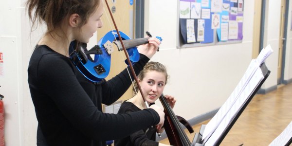 Electric Strings from Mollie Lewis and Sophie Iddles 2
