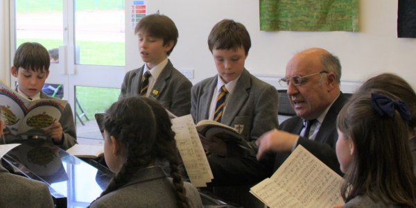 Jeremy Lund, director of music at Prestfelde School