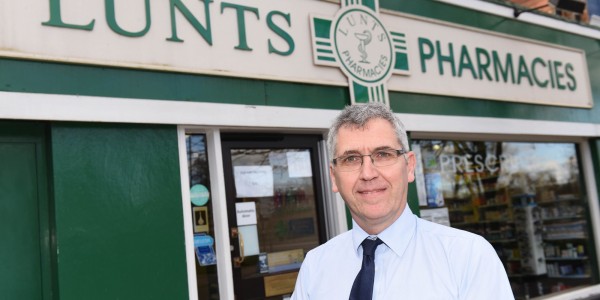 Ian Swindell of Lunts Pharmacies is urging people to get their flu jab