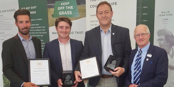 Harrison Gwilt, Josh Price, Simon Jones and Bob Kerr