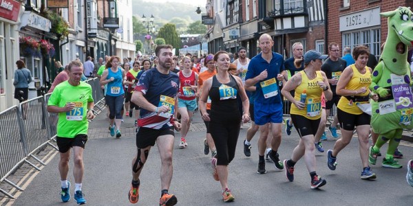 Photo taken by David Woodfield of Ludlow 10 race