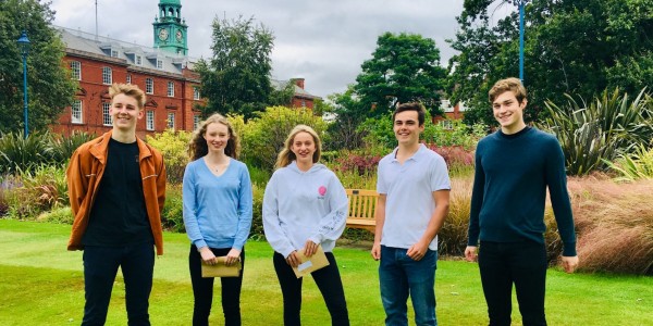 Shrewsbury School A level students are celebrating excellent results