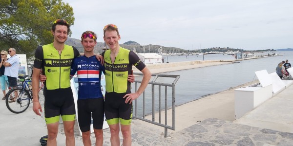 Photo L- R- Chris Pook, Liam Holohan and Matthew Davies.