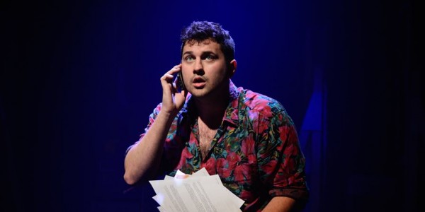 Will Jackson on stage during 'Yours Sincerely'
