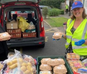 AICO's Jane Pritchard and Ali Thomas, Shrewsbury Food Hub Co-founder