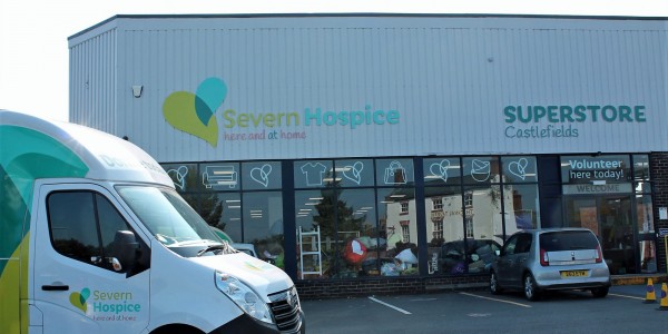 The Severn Hospice Superstore in Shrewsbury.