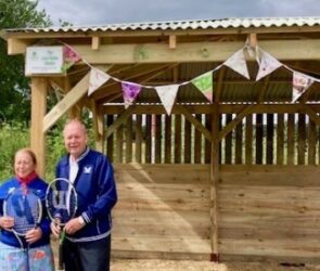 David Rawlinson at Bishop's Castle Tennis Club