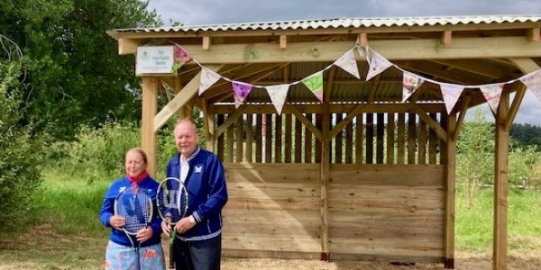 David Rawlinson at Bishop's Castle Tennis Club
