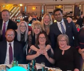 Morris Care team with their Leader in Care 2021 award