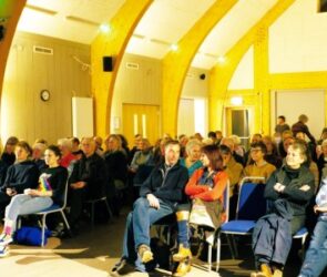 Audience at Arts Alive show