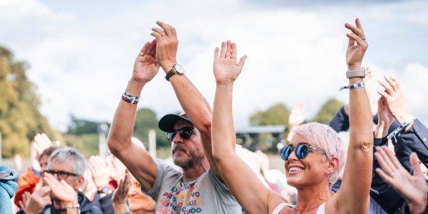 Shrewsbury Folk Festival and Hope House have raised more than £102,500 since their partnership began