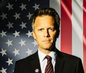 Russell Lewis stars as Bobby Kennedy