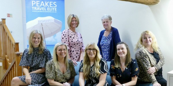 The Peakes Travel Elite team